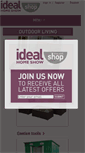 Mobile Screenshot of idealhomeshowshop.co.uk